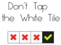Jwèt Don't Tap The White Tile