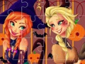 Jwèt Princess Halloween Jigsaw