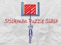 Jwèt Stickman Puzzle Slash