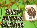Jwèt Funky Animals Coloring