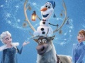 Jwèt Olaf's Frozen Adventure Jigsaw