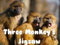 Jwèt Three Monkey's Jigsaw
