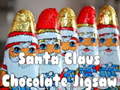 Jwèt Santa Claus Chocolate Jigsaw
