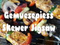 Jwèt Gemuesepiess Skewer Jigsaw