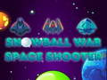 Jwèt Snowball War: Space Shooter