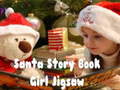 Jwèt Santa Story Book Girl Jigsaw