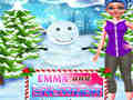 Jwèt Emma and Snowman Christmas