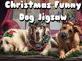 Jwèt Christmas Funny Dog Jigsaw