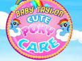 Jwèt Baby Taylor Cute Pony Care