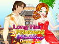 Jwèt Long Hair Princess Wedding Dress up