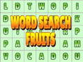 Jwèt Word Search Fruits