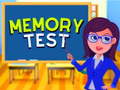 Jwèt Memory Test
