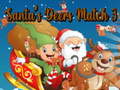 Jwèt Santa's Deers Match 3