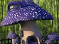Jwèt Funny Mushroom Houses Jigsaw