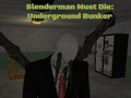 Jwèt Slenderman Must Die: Underground Bunker