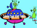 Jwèt Coloring Book: Alien Family