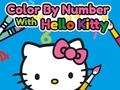 Jwèt Color By Number With Hello Kitty