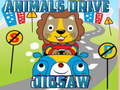 Jwèt Animals Drive Jigsaw