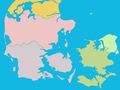 Jwèt Regions of Denmark