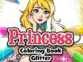 Jwèt Princess Coloring Book Glitter