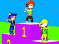 Jwèt Knockout Fall Guys 3D Run Royale Race