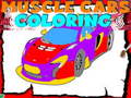 Jwèt Muscle Cars Coloring