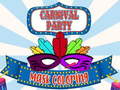Jwèt Carnival Party Mask Coloring