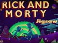Jwèt Rick and Morty Jigsaw