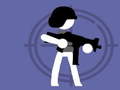 Jwèt Stickman Sniper Hero 