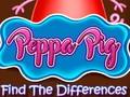 Jwèt Peppa Pig Find the Differences