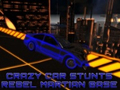Jwèt Crazy Car Stunts: Rebel Martian Base