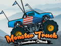 Jwèt Monster Truck Mountain Climb