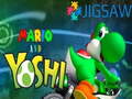 Jwèt Mario and Yoshi Jigsaw