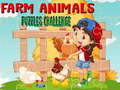 Jwèt Farm Animals Puzzles Challenge