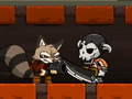 Jwèt Raccoon adventure game