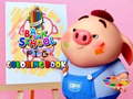 Jwèt Back To School Coloring Book Pig