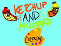 Jwèt Ketchup And Mustard Coloring Station
