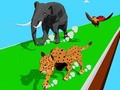 Jwèt Animal Transform Race 3D