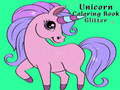 Jwèt Unicorn Coloring Book Glitter