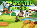 Jwèt Ben 10 Spot the Difference 
