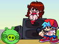 Jwèt Friday Night Funkin' vs PIG from Angry Birds 