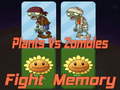 Jwèt Plants vs Zombies Fight Memory