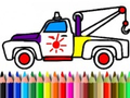 Jwèt Back To School: Truck Coloring Book
