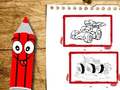 Jwèt Back To School Cars Coloring Book