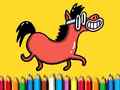 Jwèt Back To School: Pony Coloring Book