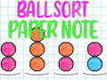 Jwèt Ball Sort Paper Note