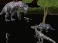 Jwèt Midnight Multiplayer Dinosaur Hunt