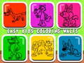 Jwèt Easy Kids Coloring Walfs