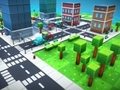 Jwèt Pixel City Runner 3D