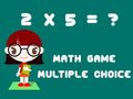 Jwèt Math Game Multiple Choice
